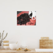 Poster Heure du café (Cuisine)