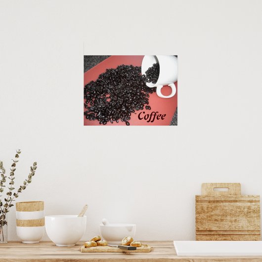 Poster Heure du café (Cuisine)