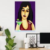 Poster Heure du cocktail (Bureau à domicile)