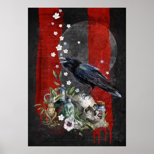 Poster Heure du corbeau magique (Devant)