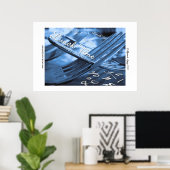 Poster Heure du déjeuner (Bureau à domicile)