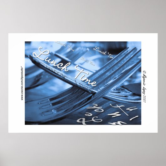 Poster Heure du déjeuner (Devant)