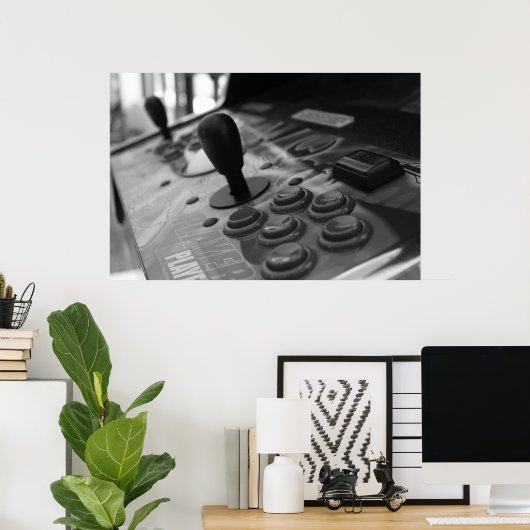 Poster Heure du jeu (Bureau à domicile)