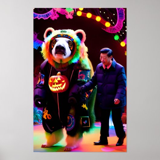 Poster Heure du Parti communiste d'Halloween - Ken Gage A (Devant)