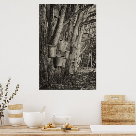 Poster Heure du sirop d'érable (Cuisine)