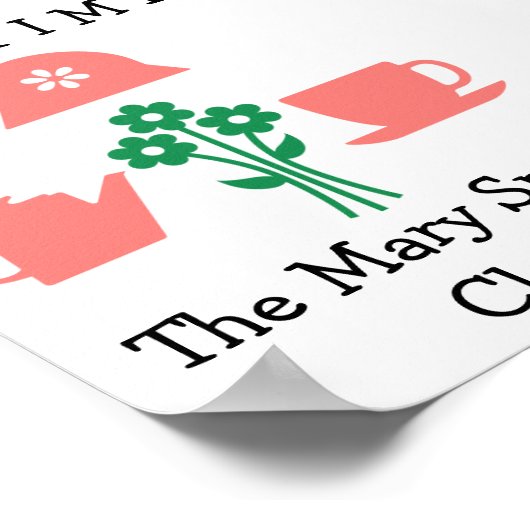 Poster Heure du thé (Coin)