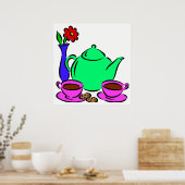 Poster Heure du thé (Cuisine)