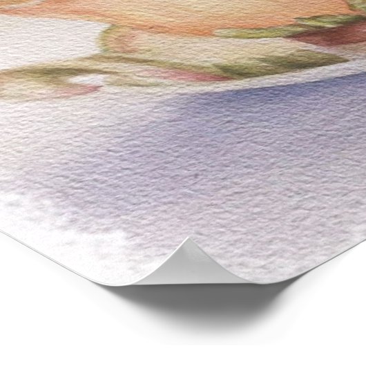 Poster Heure du thé du matin (Coin)