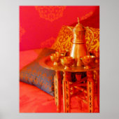 Poster Heure du thé marocain (Devant)