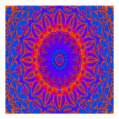 Poster Heure hippie... (Devant)