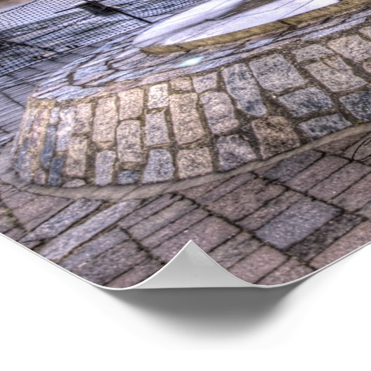 Poster Heure Londres (Coin)