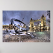 Poster Heure Londres (Devant)