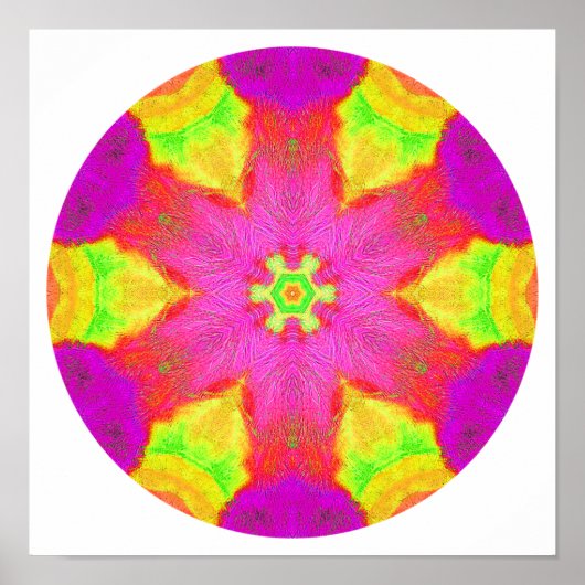 Poster "Heure pour enfants" Crystal Mandala (Devant)