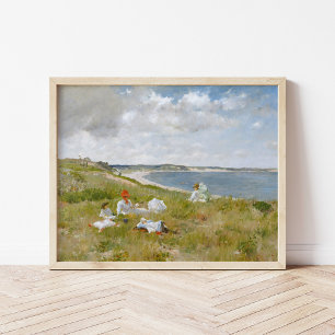 Poster Heures de veille   William Merritt Chase