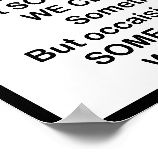 Poster Heures d'ouverture (Coin)