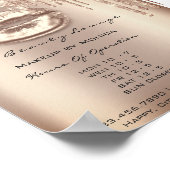 Poster Heures d'ouverture du salon de maquillage des lèvr (Coin)