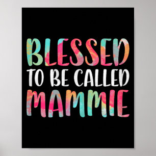 Poster Heureuse d'être appelée maman t-shirt femmes maman