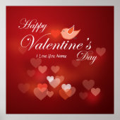 Poster Heureuse Sainte-Valentin 7 (Devant)