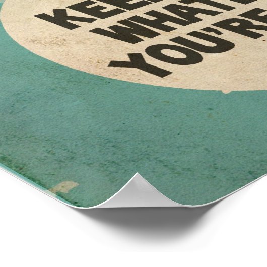 Poster heureux (Coin)