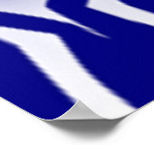 POSTER "HEUREUX ANNIVERSAIRE" DISCO DANSEURS (Coin)