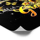 Poster Heureux d'être appelé Gigi Sunflower Lovers Maman (Coin)
