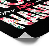 Poster Heureux D'Être Appelé Maman Et Nounou (Coin)