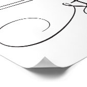 Poster Heureux Jamais après avoir commencé ici Signe Mari (Coin)