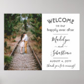 Poster Heureux Jamais après Mariage Welcome Script 1 Phot (Devant)