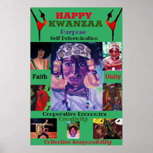 POSTER HEUREUX KAWANZAA
