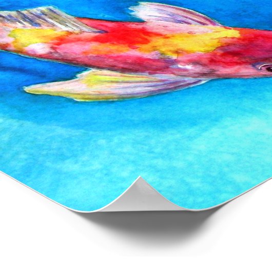 Poster Heureux, Koi Koi (Coin)