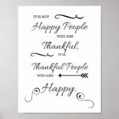 Poster Heureux les gens sont heureux (Devant)