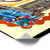 Poster Heureux Mardi Gras Mobile (Coin)