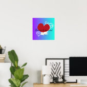 Poster - Heureux sont les Pures dans le Coeur Matt (Bureau à domicile)