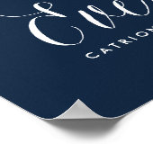 Poster Heureux toujours après l'affiche Mariage | Marine (Coin)