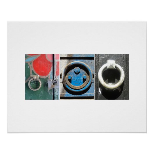 Poster Heurtoirs de porte de Barcelone, n° 002 (Devant)