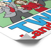 Poster Hexagon 2018 : Tweet Terre de Liberté (Coin)