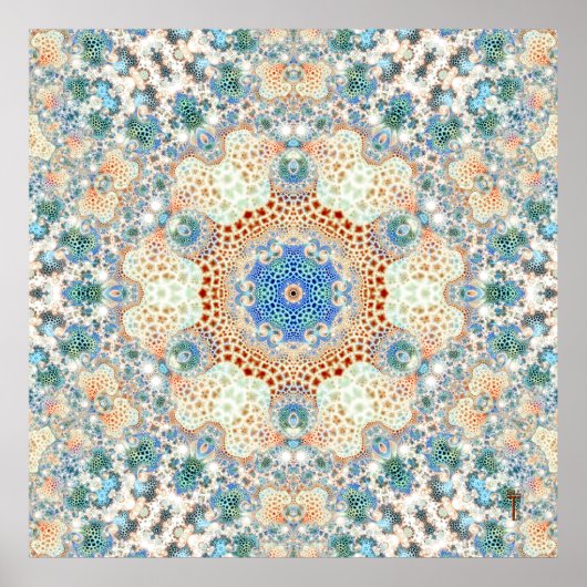 Poster Hexagramme particularisé Variation 6 Art Imprimer (Devant)