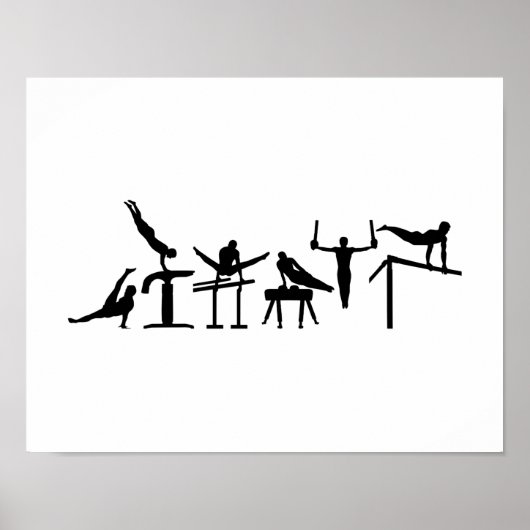 Poster Hexathlon à six combats (Devant)