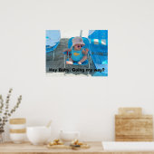 Poster Hey Baby, je vais ? (Cuisine)
