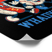 Poster Hey Chicago Whadya Dire Baseball Et Hot Chien 4e D (Coin)