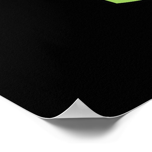 Poster Hey Cu-Tea Funny Boba Tea Pun Dark BG (Coin)