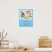 Poster Hey Diddle Diddle The Cat and Fiddle Rhyme (Cuisine)