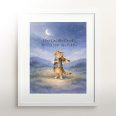 Poster Hey Diddle Diddle – The Cat and the Fiddle  