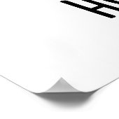 Poster Hey Hop Stuff Funny Hot Rabbit Pun (Coin)