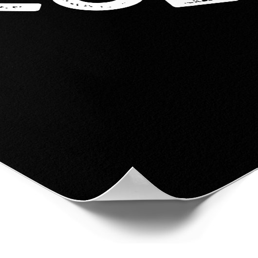 Poster Hey Là Gluin Lookin Funny Glue Pun Dark BG (Coin)