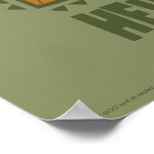 Poster Hey Scooby-Doo Carré tribal Graphic (Coin)