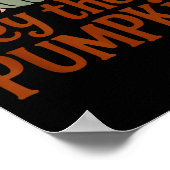 Poster Hey There Pumpkin,trendy Fall Autumn Halloween Ret (Coin)