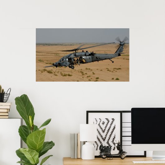 Poster HH-60 Pave Hawk (Bureau à domicile)