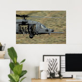 Poster HH-60 Pave Hawk (Bureau à domicile)