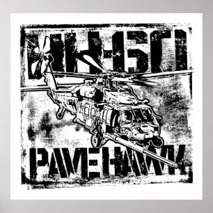 Poster HH-60 pavent l'affiche de POIDS de modèle